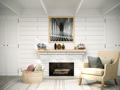 Image showing 8 th Dogberry Collections Solid Timber Floating Shelf, STIMB4863UNFINONE