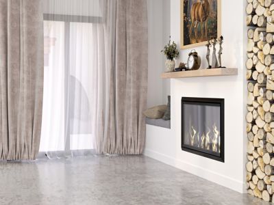 Image showing 9 th Dogberry Collections Solid Timber Floating Shelf, STIMB4863UNFINONE