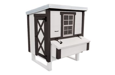 OverEZ Medium Farmhouse Chicken Coop for 10 birds