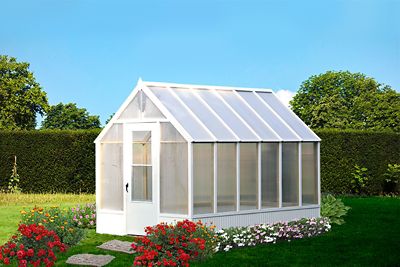 Image showing  8 x 12 EZ Greenhouse with Exhaust Fan