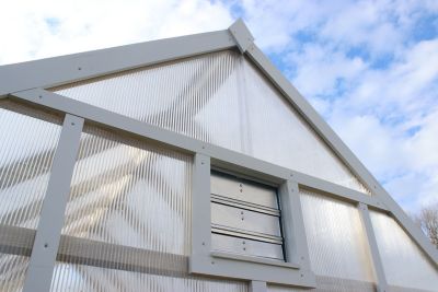 Image showing 5 th OverEZ 8 x 12 EZ Greenhouse with Exhaust Fan