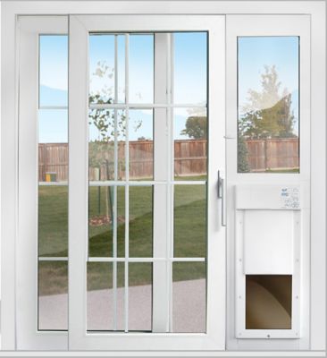 Image showing  Power Pet Door Patio Panel for Sliding Glass Doors, Wi-Fi Smartphone Controlled, PX2-SRE-WF