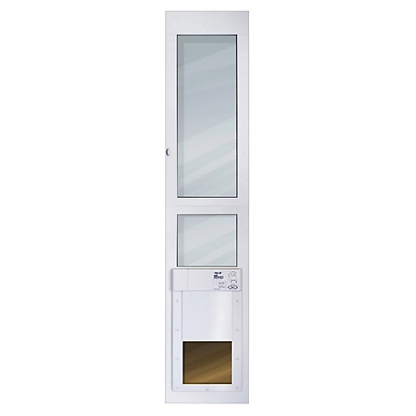 High Tech Pet Power Pet Door Patio Panel for Sliding Glass Doors - Wi-Fi Smartphone Controlled, PX1-STE-WF