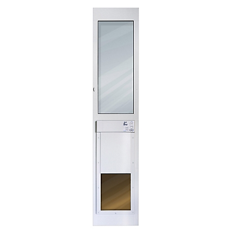 High Tech Pet Power Pet Door Patio Panel for Sliding Glass Doors - Wi-Fi Smartphone Controlled, PX2-STE-WF