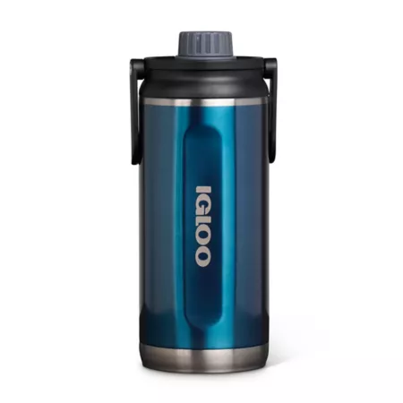 Igloo 36 oz Twist n' Chug Stainless Steel Bottle Modern Blue Tumblers