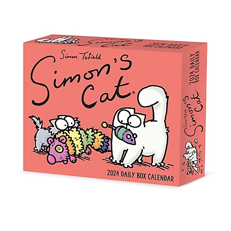 Willow Creek Press Simon's Cat 2024 Box Calendar, 36518