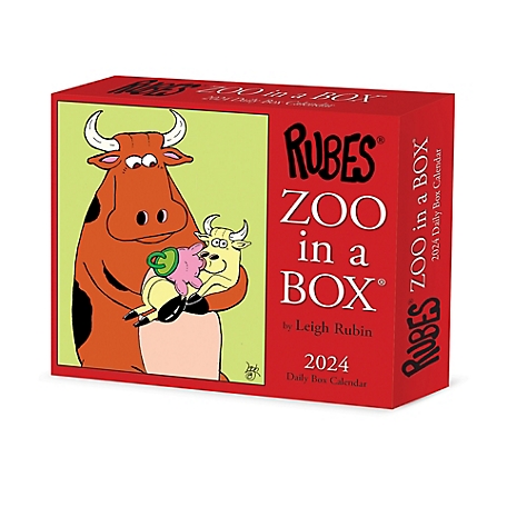 Willow Creek Press Zoo in a Box 2024 Box Calendar, 36631