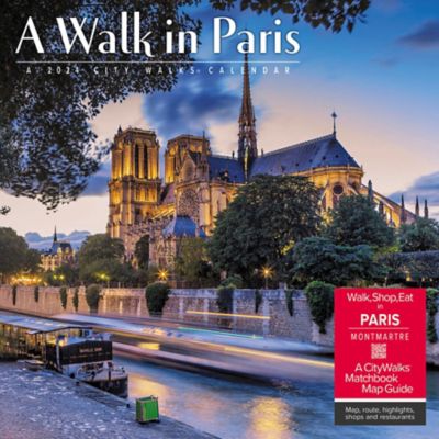 Willow Creek Press A Walk in Paris 2024 Wall Calendar, 31971