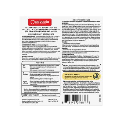 Image showing  Ultra Flea and Tick Protection for Small Dogs 4-10 lb., 4 ct.