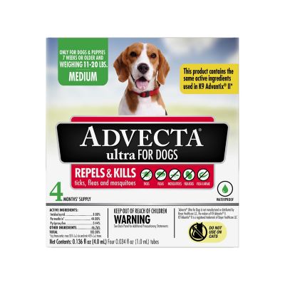 Advecta Ultra Flea & Tick SO Dog 4 ct., 1333