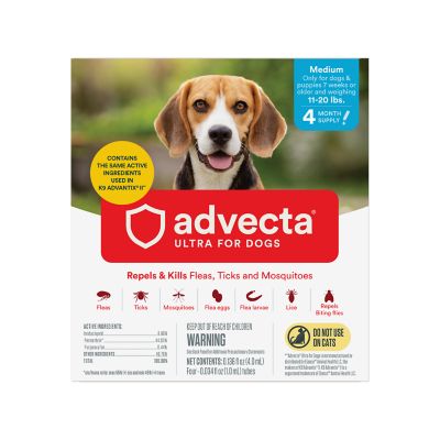 Advecta Ultra Flea & Tick SO Dog 4 ct., 1333