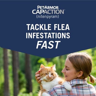 Image showing 6 th PetArmor Capaction Oral Flea Treatment Tablets for Cats 2-25 lb., 6 ct.