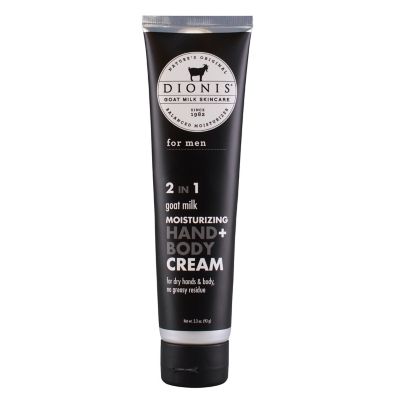 Dionis Goat Milk Skincare 3.3 oz. Men's Hand & Body Goat Milk Cream