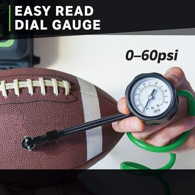 Image showing 5 th Slime 120V Garage Inflation Station for Easy On Demand Air with 20 ft. Coil Hose