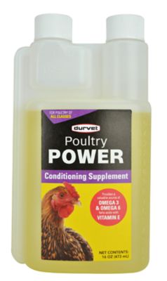 Durvet Poultry Power Conditioning Supplement, 16 oz.