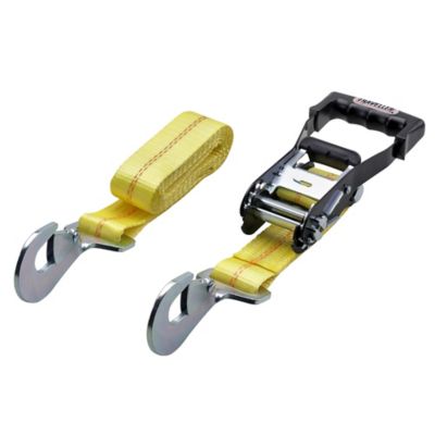Image showing  2 in. x 8 ft. Ratchet Tie-Down Strap with Snap Hook, 3,333 lb.
