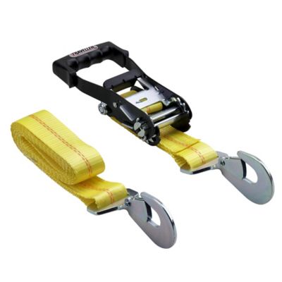 Image showing  2 in. x 8 ft. Ratchet Tie-Down Strap with Snap Hook, 3,333 lb.