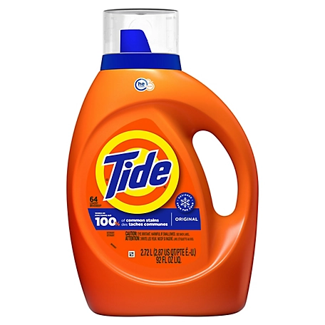 Tide Original Liquid Detergent, 92 oz., 80364749