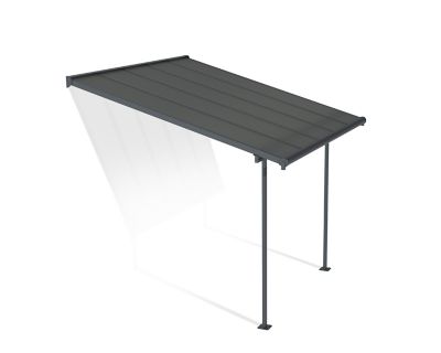 Canopia by Palram Sierra 10 ft. x 10 ft. Patio Cover - Gray/Gray, HG9076