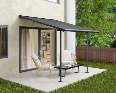 Image showing  Sierra 10 ft. x 10 ft. Patio Cover - Gray/Gray, HG9076