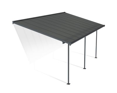 Canopia by Palram Sierra 10 ft. x 20 ft. Patio Cover - Gray/Gray, HG9079