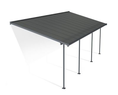Canopia by Palram Sierra 10 ft. x 24 ft. Patio Cover - Gray/Gray, HG9080