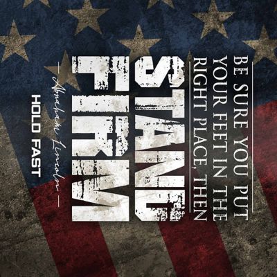 Image showing 30 oz. Lincoln Flag Tumbler