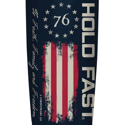 Image showing 20 oz. 76 Flag Stainless Steel Tumbler, Navy
