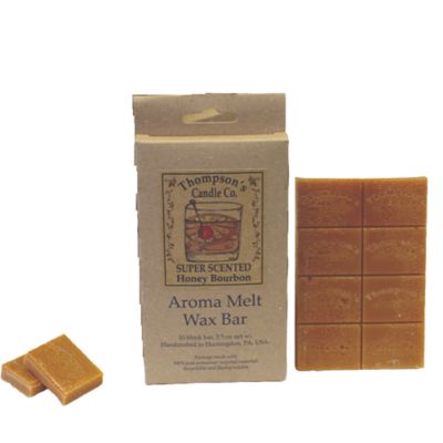 Thompson's Candle Co. Honey Bourbon Scented Aroma Melt Bar, 2.5 oz.