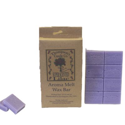 Thompson's Candle Co. 2.5oz Aroma Melt Bar, Lilac