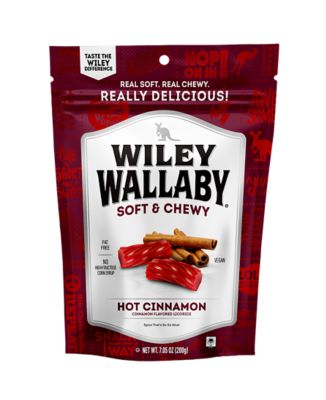 Wiley Wallaby Hot Cinnamon Licorice, 7.05 oz.