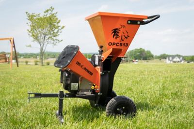 DK2 Power 3 in. 6.5HP Disk Direct Drive Wood Chipper Shredder with 4-Stage cycle KOHLER RH265 196Cc Gas Engine- OPC513