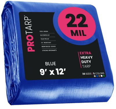 Protarp Blue 22Mil 9 x 12 Tarp, PT-205-9X12