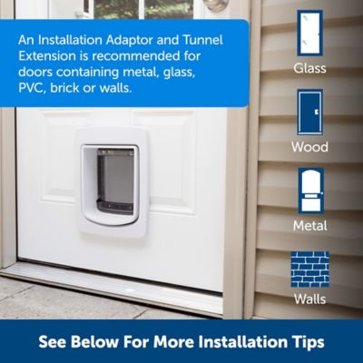 Image showing  Connected Door Install Adapter, ZAC19