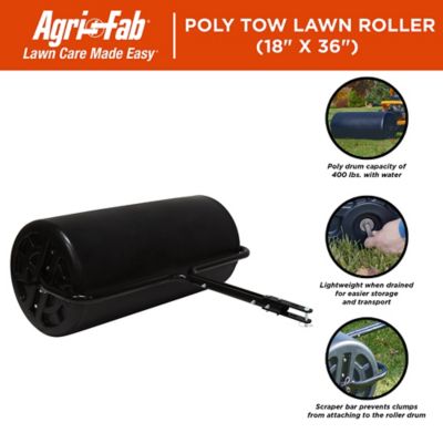 Image showing  Tow-Behind 18 in. x 36 in. Poly Roller
