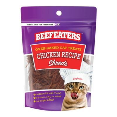 Beefeaters Chicken Fillet Shreds Cat Treats, 1.41 oz., 12-Pack