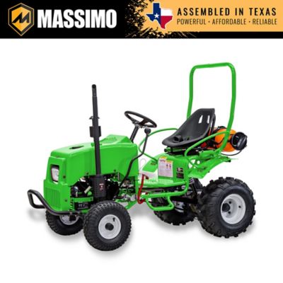 Massimo Mini Tractor Go Kart Green