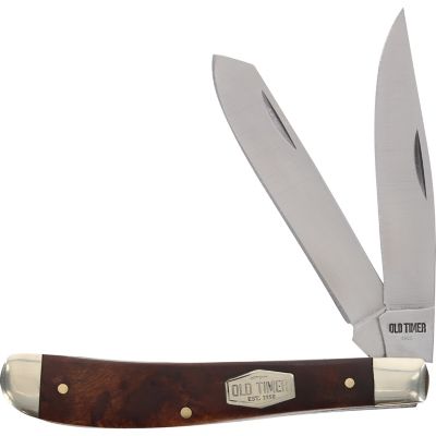 Old Timer 3.8 in. Gunstock Trapper Knife, 1179252