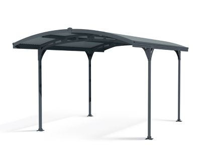 Canopia by Palram Atlas 5000 10 ft. x 16 ft. Carport - Gray/Bronze, HG9136