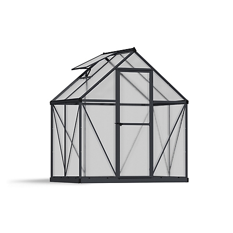 Canopia by Palram Mythos 6 ft. x 4 ft. Greenhouse - Gray, HG5005Y