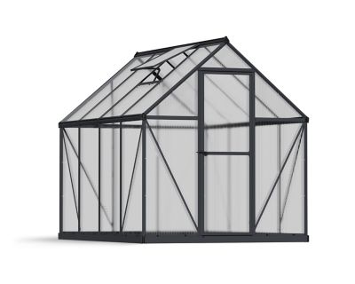 Canopia by Palram 6 ft. L x 8 ft. W Gray Mythos Greenhouse