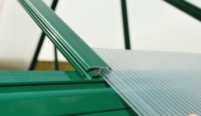 Image showing  6 L x 10 W ft. Green Mythos Greenhouse