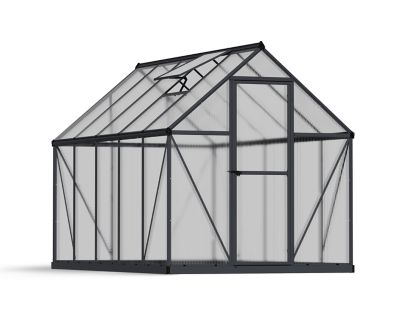 Canopia by Palram Mythos 6 ft. x 10 ft. Greenhouse - Gray, HG5010Y