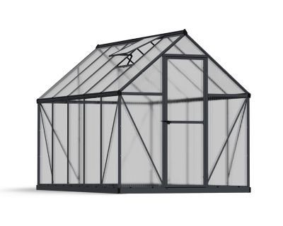 Canopia by Palram 6 ft. L x 10 ft. W Gray Mythos Greenhouse