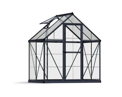 Canopia by Palram 6 ft. x 4 ft. Gray Hybrid Greenhouse