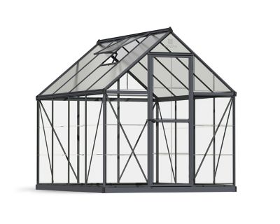 Canopia by Palram Hybrid 6 ft. x 8 ft. Greenhouse - Gray, HG5508Y
