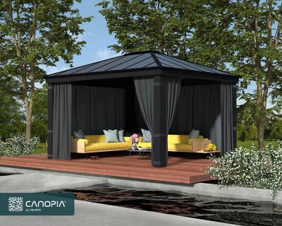 Image showing  Dallas 4300 14 ft. x 12 ft. Curtain Set, HG2005