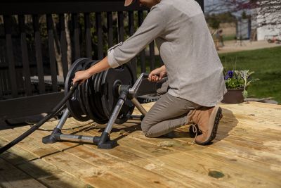 Image showing  Aluminum Zero-Rust 150 ft. Compact Hose Reel, GRS-150