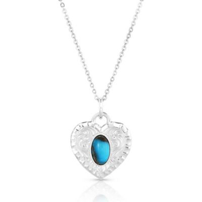 Montana Silversmiths Nc-Slvr Heart-Tq, NC5396