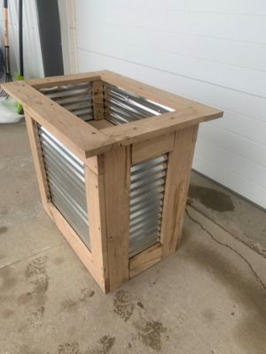 Image showing  Amish Made Raised Garden Bed, YTF-241524AGB